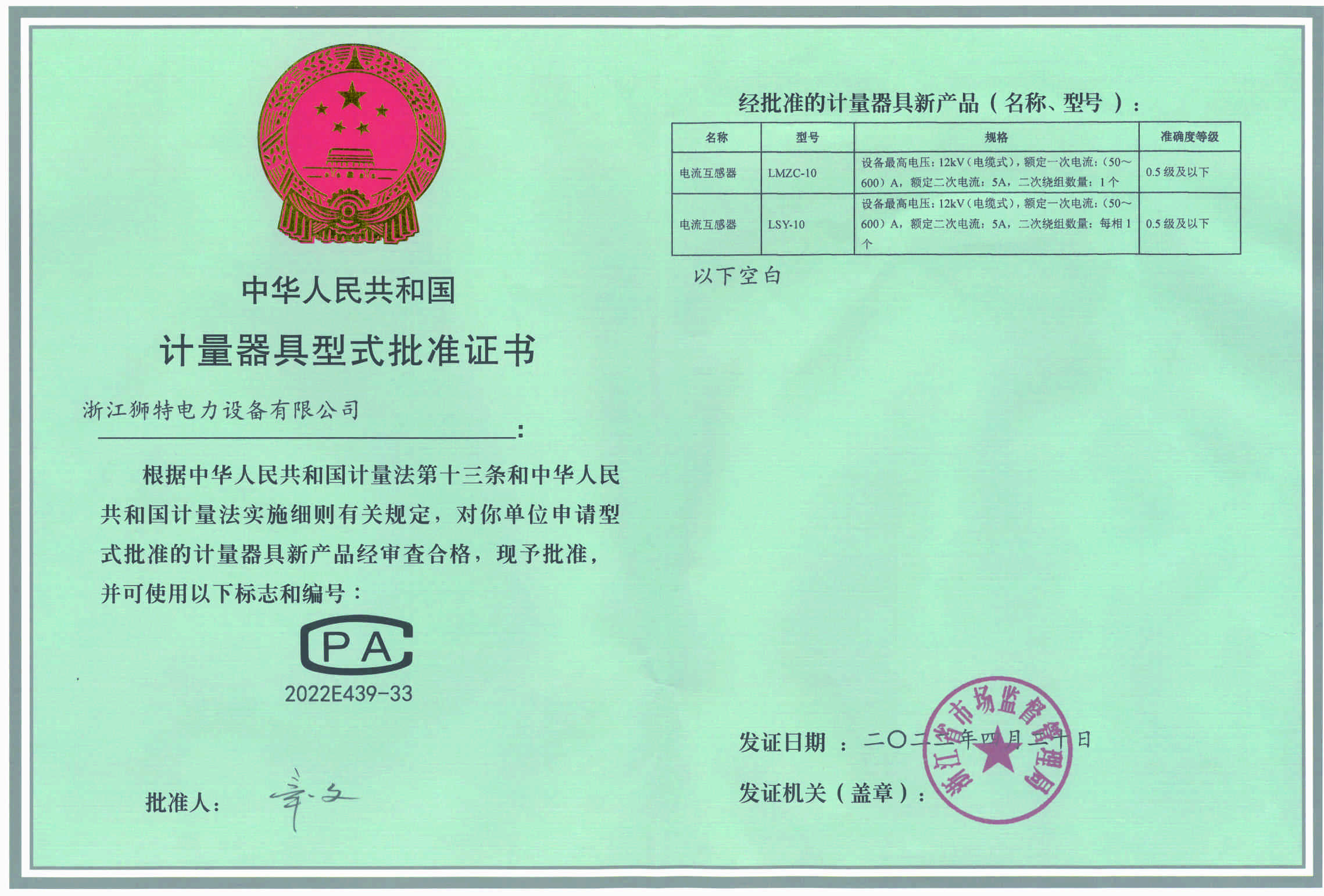 計量器